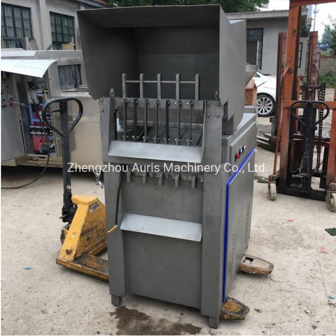 Frozen Mutton Chicken Duck Trotters Cutter Slicer Meat Cubes Maker Making Sausage Production Line