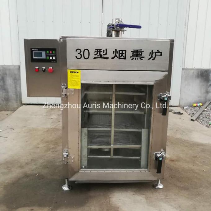 Automatic Smokehouse for Pork Meat Chicken Beef Steak Chicken Chop Lamb Chop Spare Ribs Smoker Smoking Machine