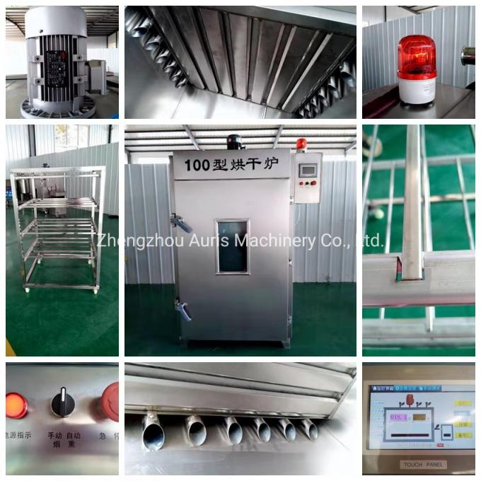Automatic Smokehouse for Pork Meat Chicken Beef Steak Chicken Chop Lamb Chop Spare Ribs Smoker Smoking Machine