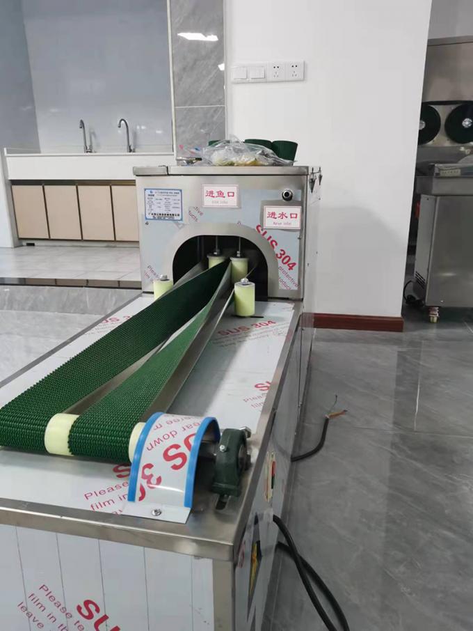 1PCS/S High Efficient Automatic Fish Back Opening Machine Fish Opening Belly Machine Fish Cutting Cutter Processing Machine
