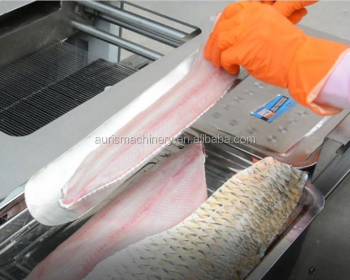 Thickness 1.5-10mm Adjustable Fish Slicer Cutter Maker Machine Fresh Meat Half Frozen Meat Filleting Processing Machine