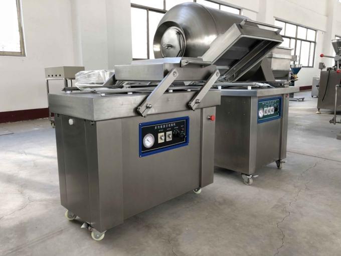 Flat-Panel Double-Chamber Vacuum Packaging Machine