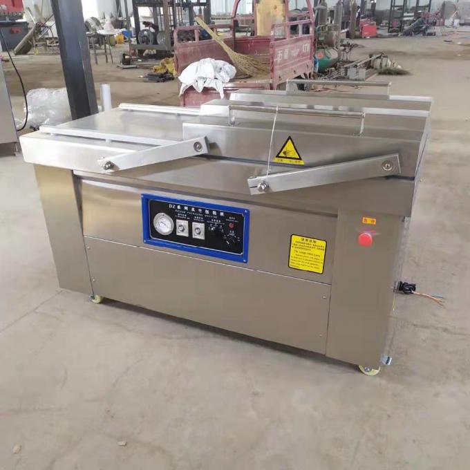 Flat-Panel Double-Chamber Vacuum Packaging Machine