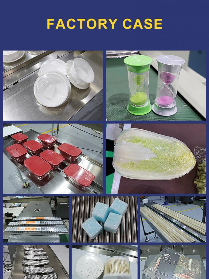 Full Automatic Pizza Flow Pack Bread Candy Soap Mask Vegetable Pillow Packing Machine