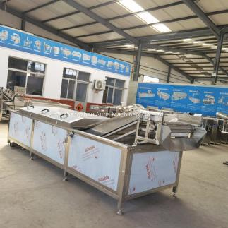 Industrial Peanut Fryer Machine Line Peanuts Kernels Frying Line