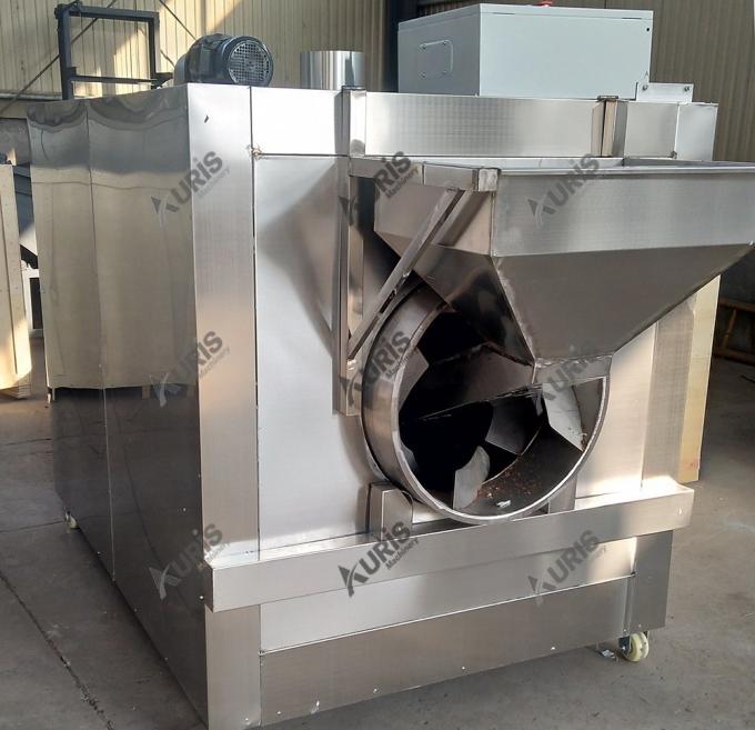 Commercial Drum Rotary Peanut Roasting Machine Walnut Roaster Nut Roasting Machinery