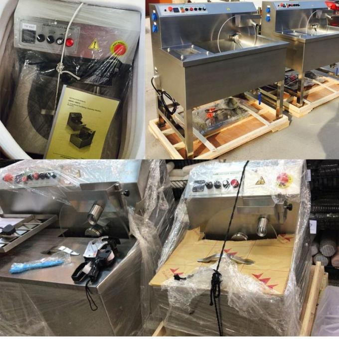 Electric Chocolate Making Chocolate Melting Machine Automatic Chocolate Tempering Machine