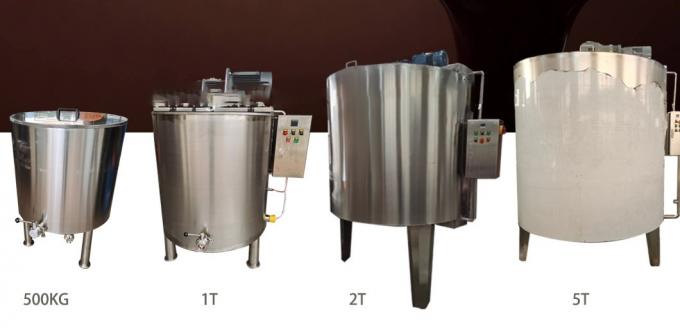Large Capacity Thick Liquid Holding Tank Chocolate Melting Machine Heating Storage Machine