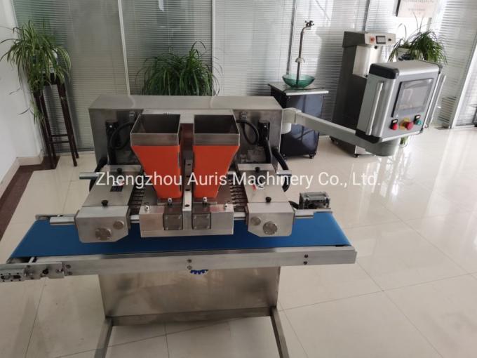 6PCS Min Chocolate Pouring Machine 304ss Coating Chocolate Depositing Line 0