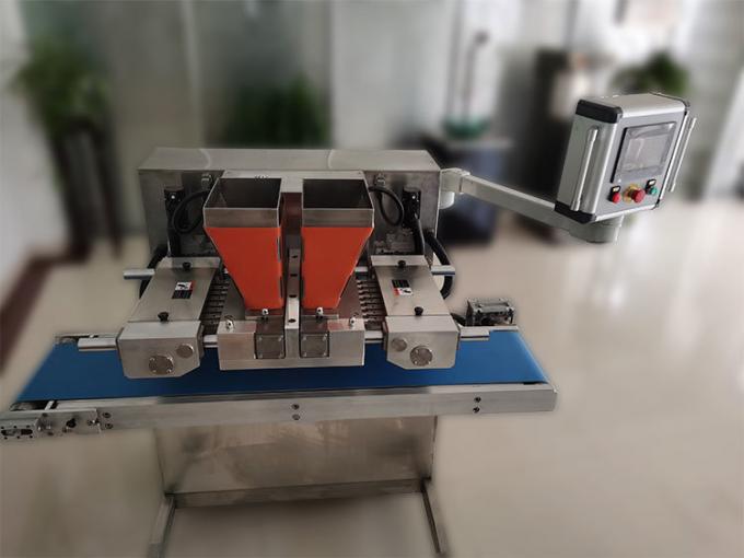 6PCS Min Chocolate Pouring Machine 304ss Coating Chocolate Depositing Line 1