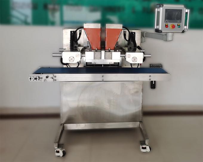 6PCS Min Chocolate Pouring Machine 304ss Coating Chocolate Depositing Line 2