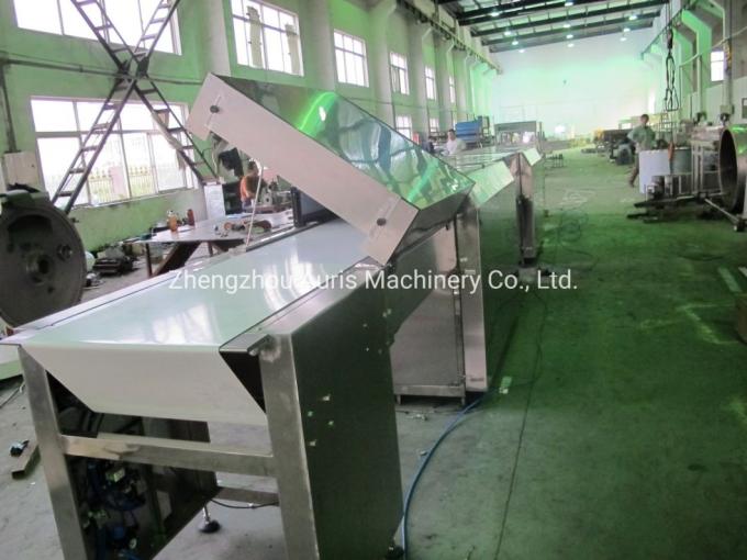 Full Automatic Chocolate Candy Enrober Line Chocolate Enrobing Machine with Cooling Tunnel