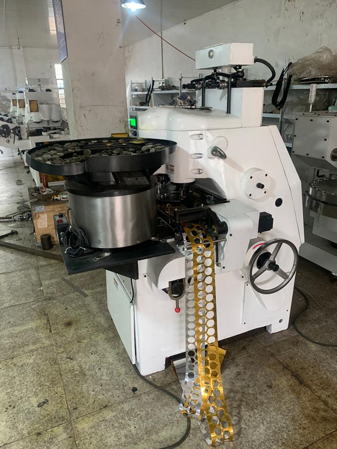 Commercial Small Gold Aluminum Foil Different Shape Coin Chocolate Wrapping Making Machine Chocolate Packing Machine