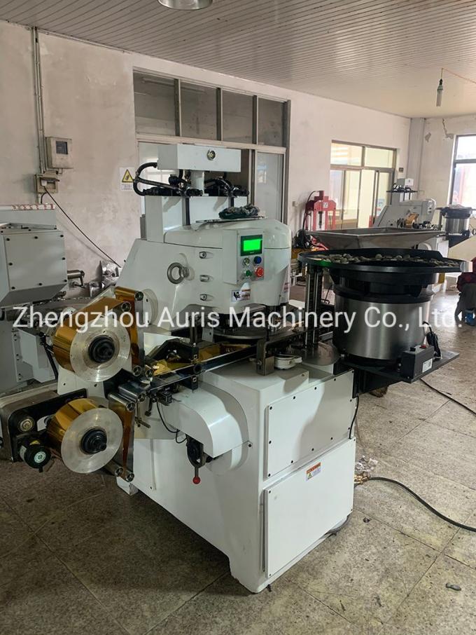 Heart Fish Shape Aluminium Foil Chocolate Chips Packaging Machine Golden Coin Chocolate Packing Machine for Sale