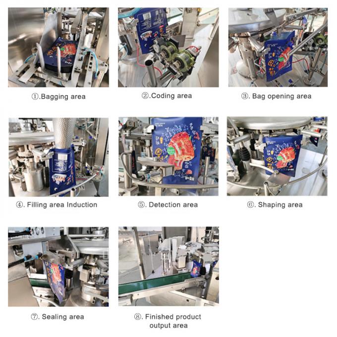 Candy Bagging Candied Fruit Candied Chocolate Bulk Food Weighing and Filling Machine