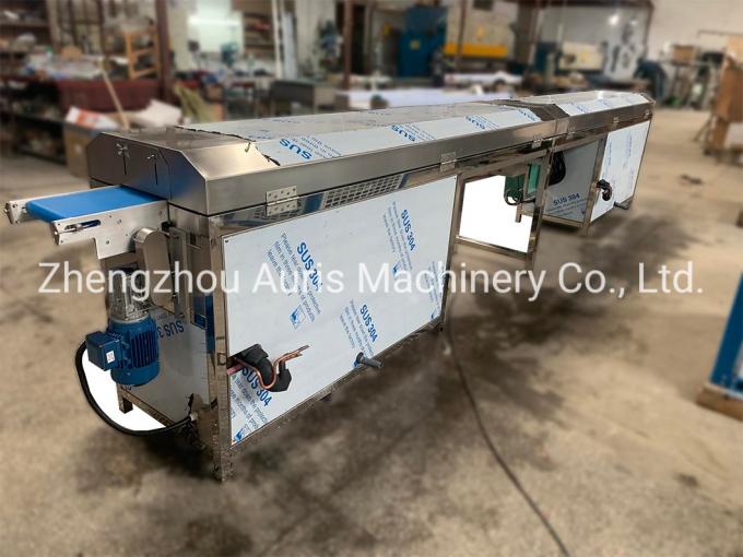 Chocolate Candy Tempering Coating with Cooling Tunnel