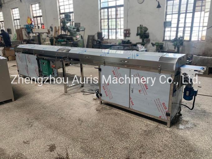 Chocolate Candy Tempering Coating with Cooling Tunnel