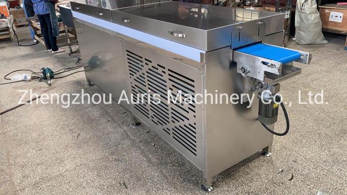 Chocolate Candy Tempering Coating with Cooling Tunnel