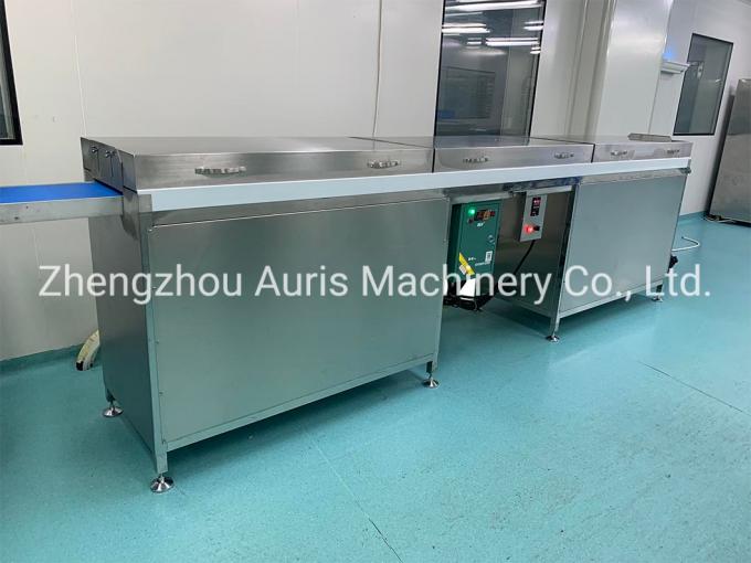 Chocolate Candy Tempering Coating with Cooling Tunnel