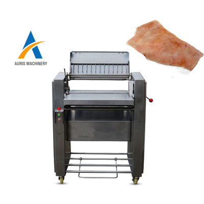 Mutton Pork Skin Peeling Machine 0.75 Kw Electric Cutter For Meat