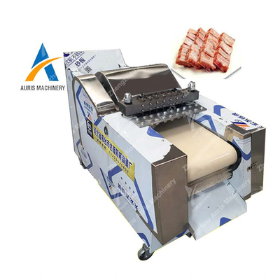 1.5kw Frozen Meat Dicing Machine 300kg/H Chicken Cube Slicer Machine
