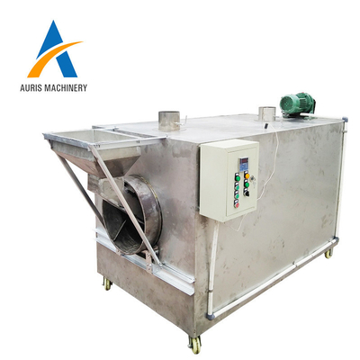Automatic 200kg/H Nuts Processing Machine Cashew Peanut Roasting Machine