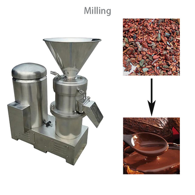 Auris Bean To Bar Chocolate Machine 300kg H Cocoa Powder Processing Machine