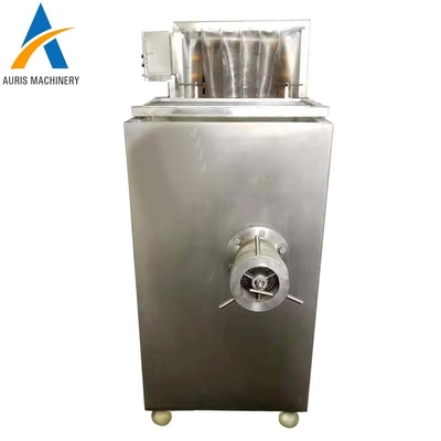 Poultry Frozen Meat Grinder 500kg/H 5.5kw Mixer Meat Mincer Grinder