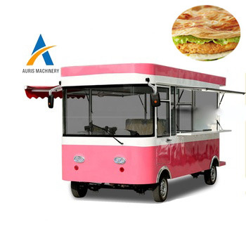 Electric Food Vending Cart Mobile Ice Cream Cafe Bar Food Trailer Food Cart