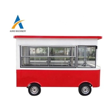 Electric Food Vending Cart Mobile Ice Cream Cafe Bar Food Trailer Food Cart