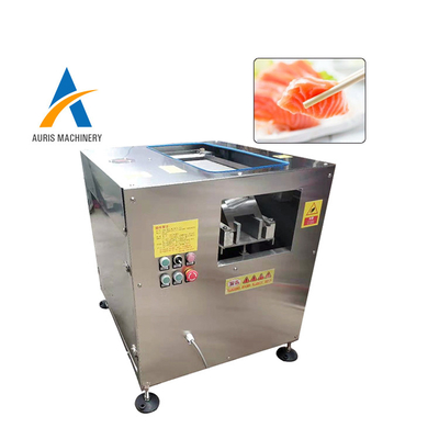 Double Slot Fish Processing Machines Bevel Fillet Machine Restaurant Use