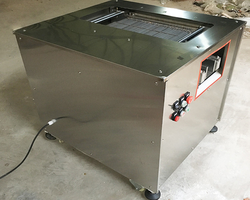 Diagonal Automatic Fish Cutting Machine Carp Salmon Slicing Fish Deboning Machine