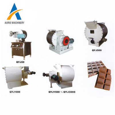 500kg/H Bean To Bar Chocolate Machine Grinding Cocoa Chocolate Processing Machinery