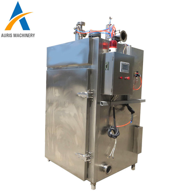 304ss Meat Smoking Machine 50kg Batch Steam Sausage Smoked Fish Processing Equipment