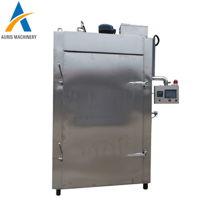 304ss Meat Smoking Machine 50kg Batch Steam Sausage Smoked Fish Processing Equipment