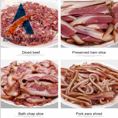 Frozen Chicken Meat Processing Machines Planer Meat Flaker Machine