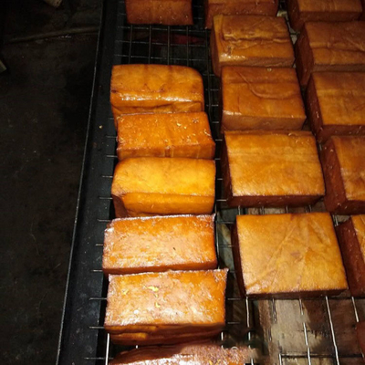 Hot And Cold 100kg Batch Fish Smoking Oven Sausage Chicken Smoke Machine