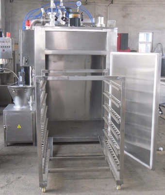 100kg Batch Meat Smoking Machine 30kw Industrial Fish Smoking Machine