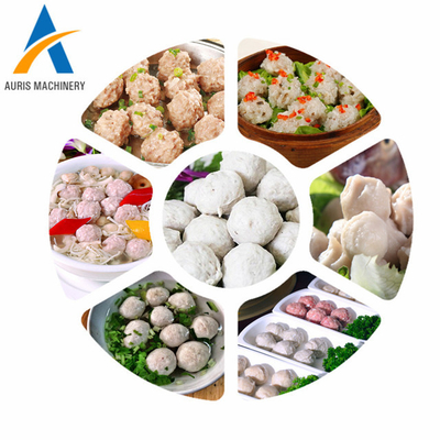 Fishball Moulding Meat Processing Machines 300kg/H Pork Meatball Maker Machine
