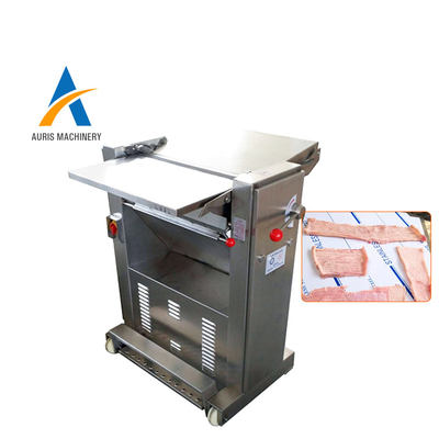 750w Meat Chicken Cutting Machine Animal Pork Skinner Removing Machine