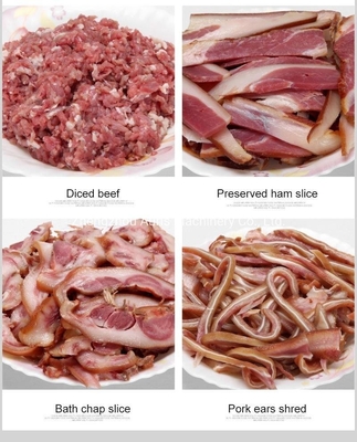 Frozen Pork Meat Processing Machines Digger Shaver Fish Slicer Machine
