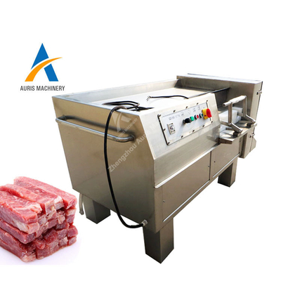 Poultry Frozen Meat Cube Dicer Slicer High Productivity Beef Cutting Machine