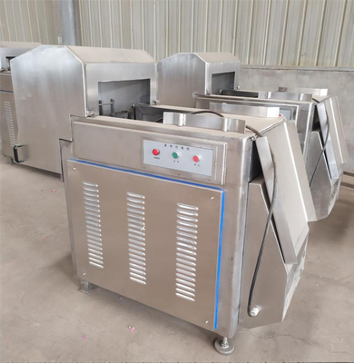 Frozen Meat Cube Dicer Machine Beef Fish Chicken Mincing Machine