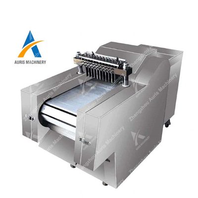 1.5kw Frozen Meat Dicing Machine 300kg/H Chicken Cube Slicer Machine