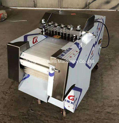 Slicer Meat Cutting Machine Bone Automatic Broiler Chicken Cube Cutting Machine