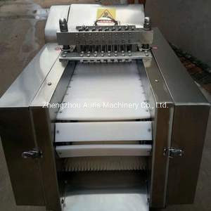 Slicer Meat Cutting Machine Bone Automatic Broiler Chicken Cube Cutting Machine