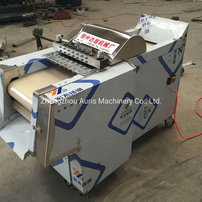 Slicer Meat Cutting Machine Bone Automatic Broiler Chicken Cube Cutting Machine