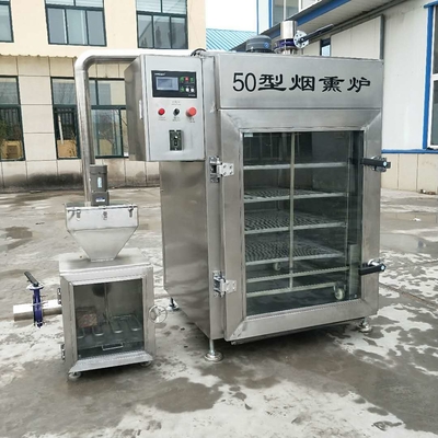 Baking Drying Sausage Smoker Machine Chicken Meat Processing Machine