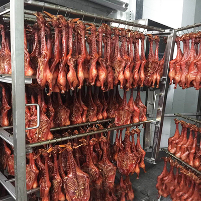 Baking Drying Sausage Smoker Machine Chicken Meat Processing Machine