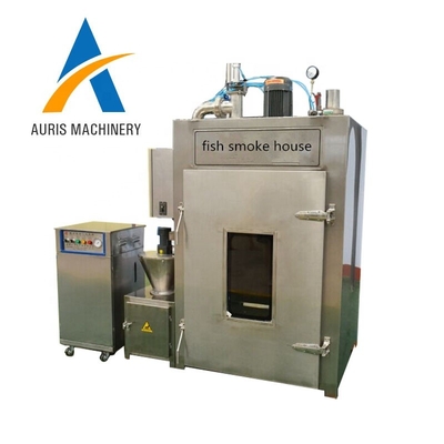100kg Bacth Meat Smoker Machine 100kg/H Sausage Smokehouse Oven